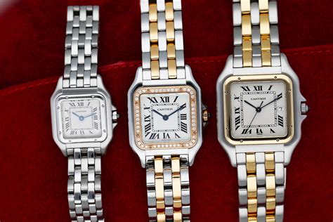 cartier panthere watch small vs mini|cartier panthere round face.